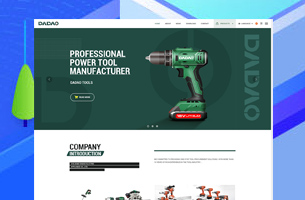 eyoucms中英文自适应适合各种机械等行业模板