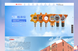 某气体检测仪器设备公司模板