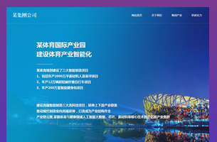 某集团自适应企业官网模板